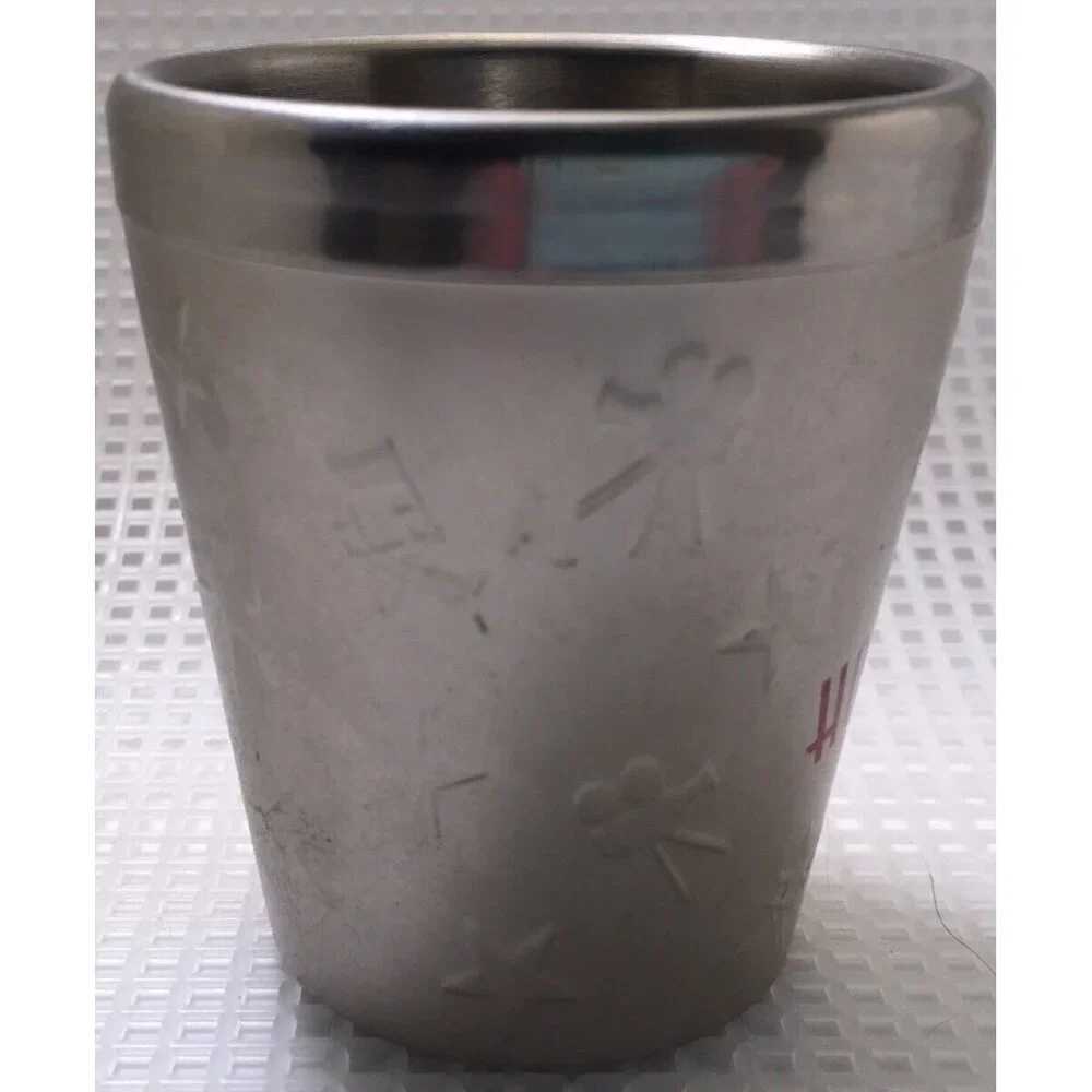 Hollywood Tourist Souvenir Shot Glass Stainless Steel
